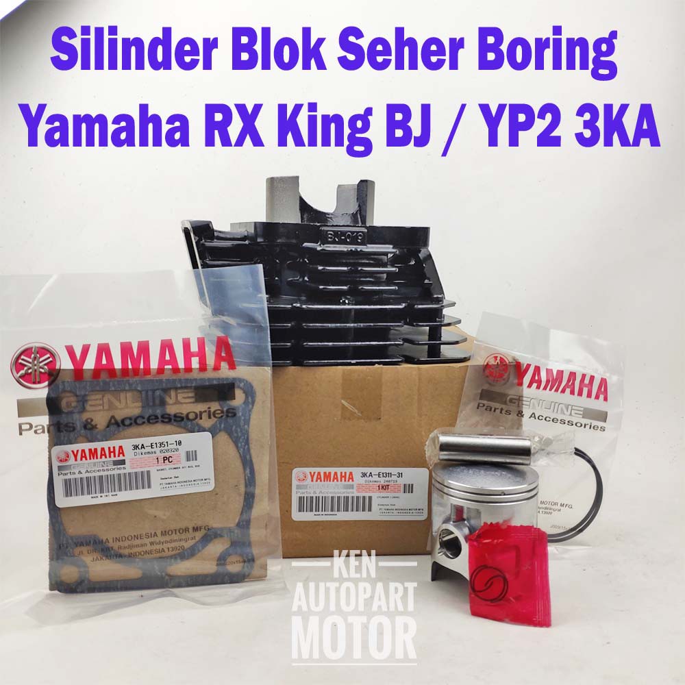Silinder Blok Seher Boring Yamaha RX King BJ / YP2  3KA (sekarang READY YP2)