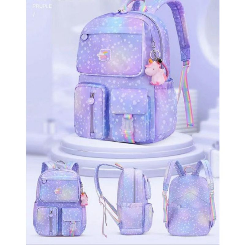 Tas Ransel Backpack Sekolah Anak Remaja SD SMP SMA