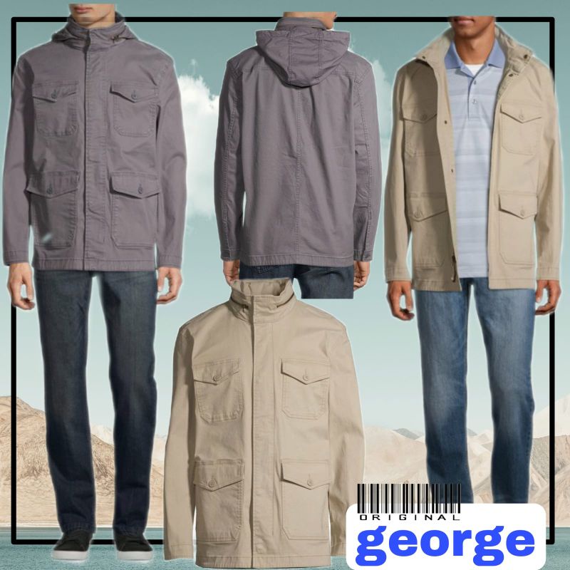 George Hoodie Parka Jacket