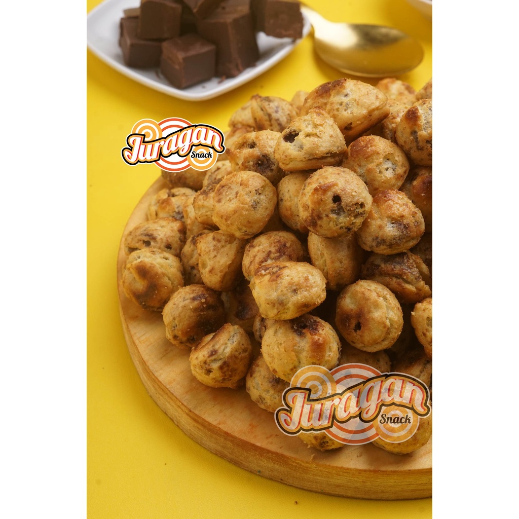 KUE KERING SUS COKELAT 250 gram soes snack kiloan makanan ringan jajanan cemilan camilan manis murah