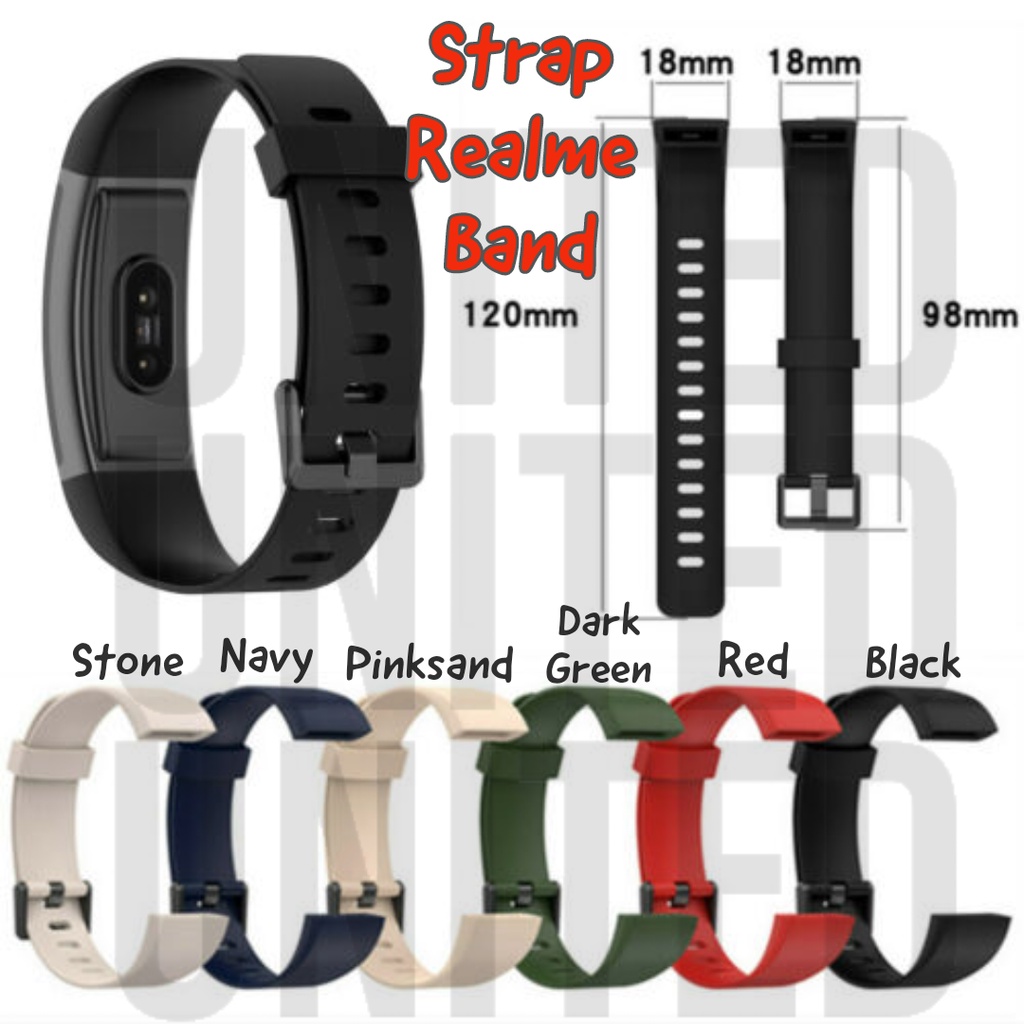 Strap Realme Band Tali Jam Smartwatch Realme Band RMA-183 Replacement Wristband