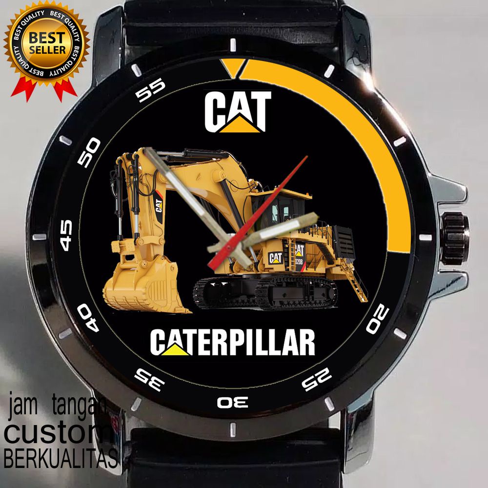 Caterpilar Hitachi KOMATSU Jam Tangan Pria Murah Custom Logo Termurah Free Box