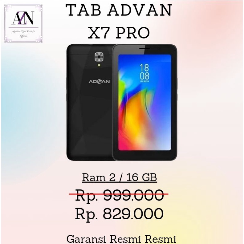 HANDPHONE TABLET ADVAN X7 PRO RAM 2 / 16 GB | TABLET ADVAN X7 PRO | TAB ADVAN