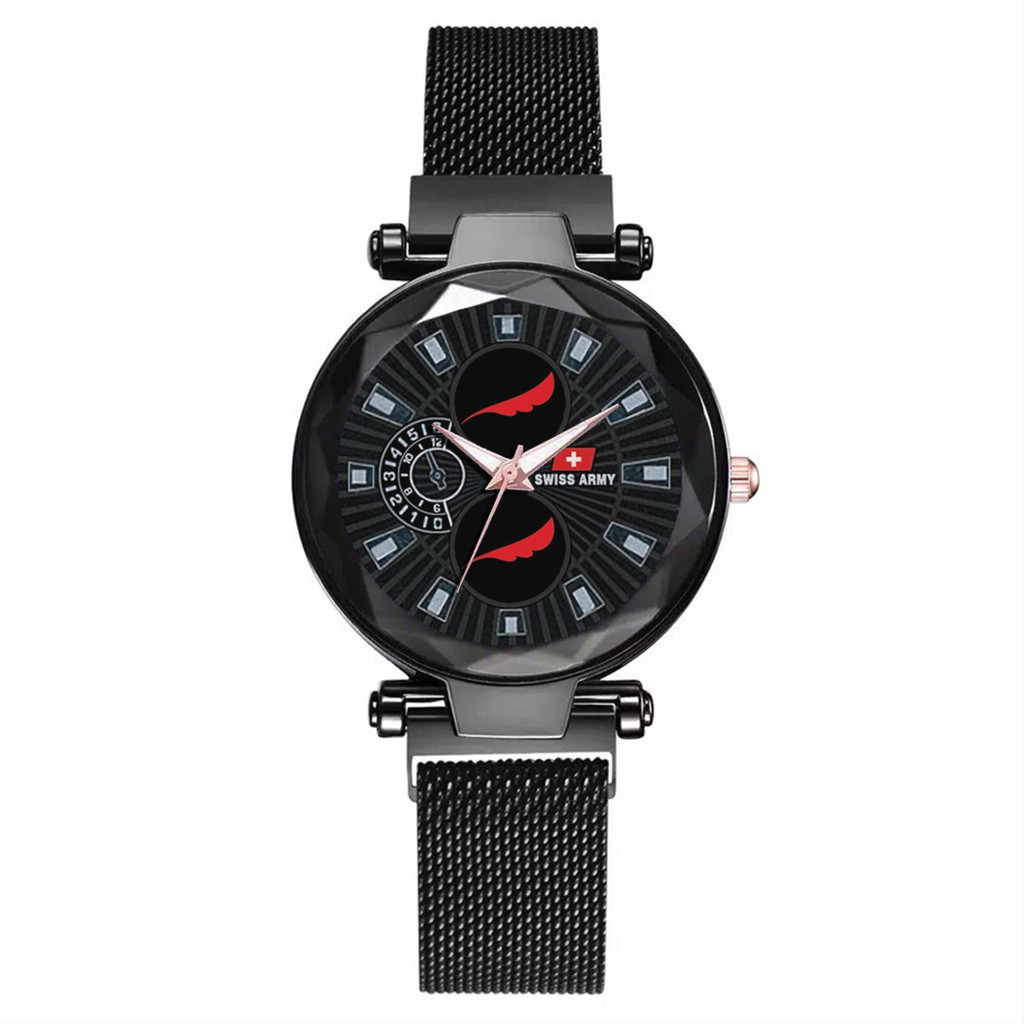 Jam Tangan Wanita Custom - NOAH Free Box &amp; Batre Cadangan