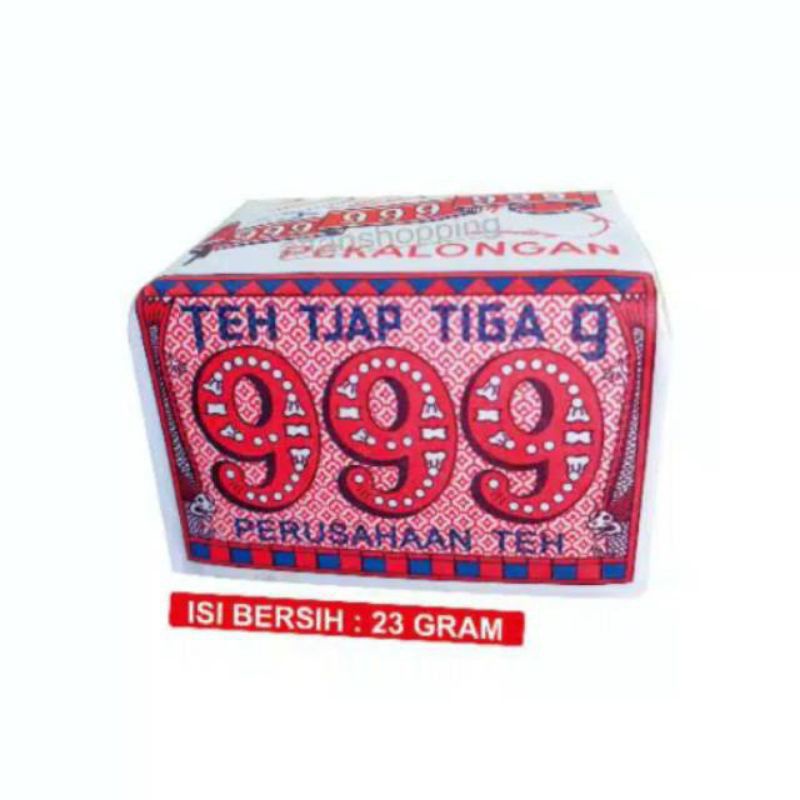 

Teh 999 teh tubruk 23 gram