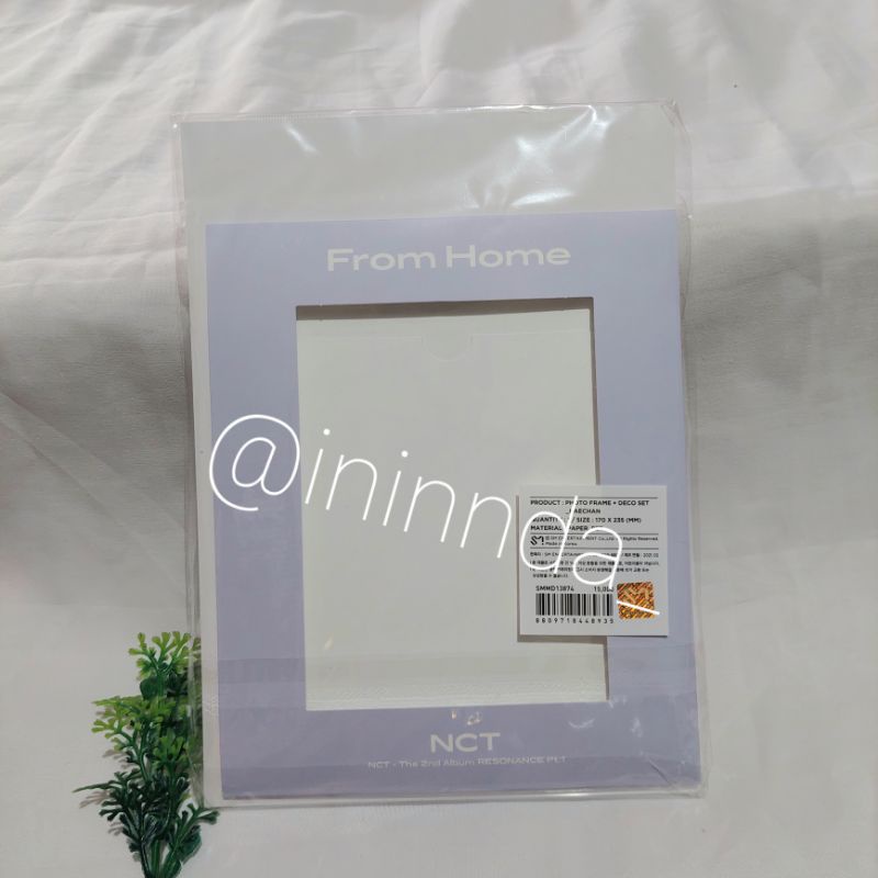 Haechan Photo Frame Deco Set NCT 2020 From Home