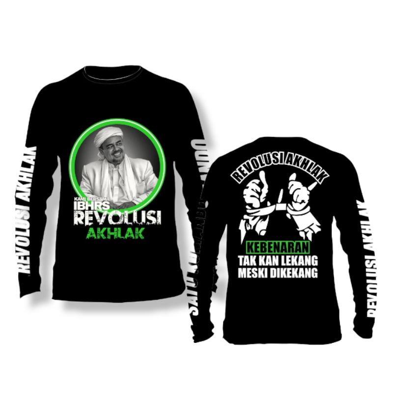 ● KAOS HABIB RIZIEQ SHIHAB ORIGINAL DISTRO - KAOS IBHRS TERBARU ORIGINAL - KAOS ISLAMI DAKWAH - KAOS