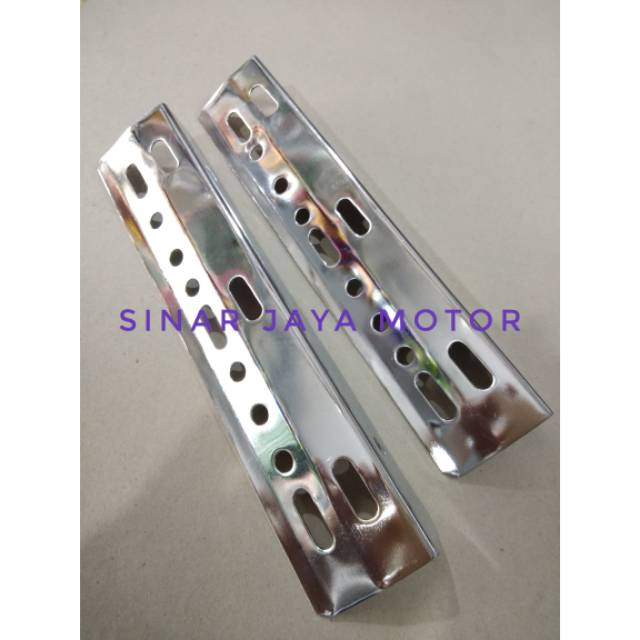 Lis radiator ninja 150 R N RR ninja SS stenlis tutup lis radiator