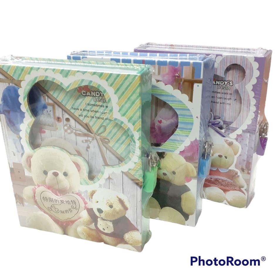 

[VU296] ROYALE STATIONARY - Buku Diary 64K Karakter Kartun Note Book Dengan Kunci Gembok. [au -492]