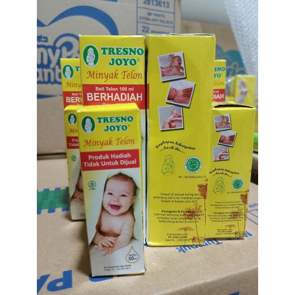 Minyak Telon bayi Tresno Joyo 100ml+30ml / 100 ml Gratis 30ml