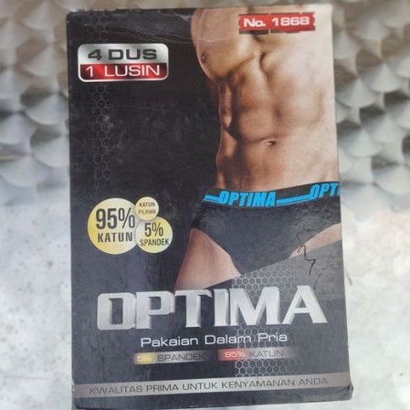 Celana dalam pria optima harga 3 pcs ORI 100%( GRATIS ONGKIR ! )