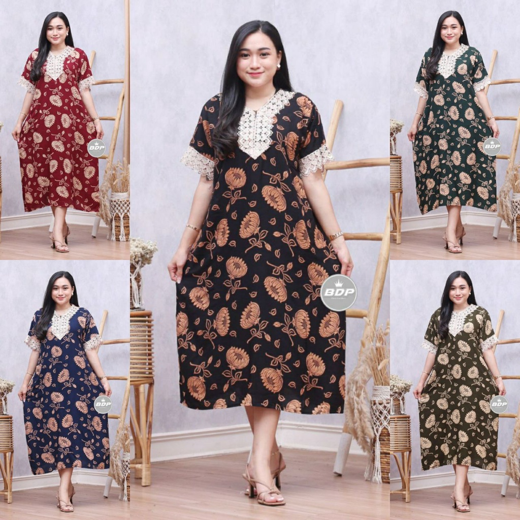 Temukan DASTER ARAB ZEEMA | RAYON SUPER GRADE A | RESLETING DEPAN BUSUI | RENDA MILO-2
