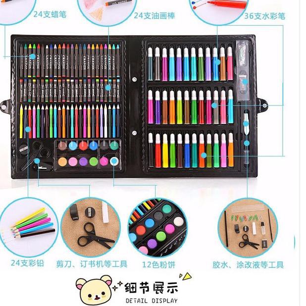 

✦gti❁ cbg-009 Pensil warna 150 pcs /150 piece art set ..