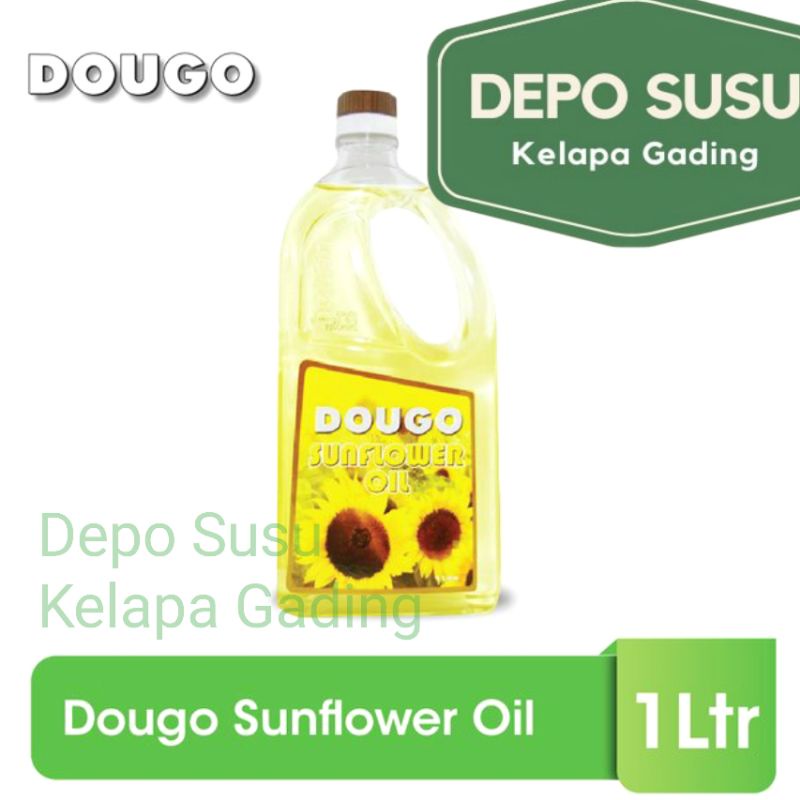 Dougo Canola Oil 1L Corn | Sunflower | Olive Minyak Goreng Jagung Sehat Dogo 1 Liter 1000ml Bunga Matahari