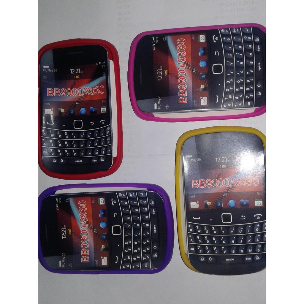 Casing Karet Silikon BB 9900 Baru