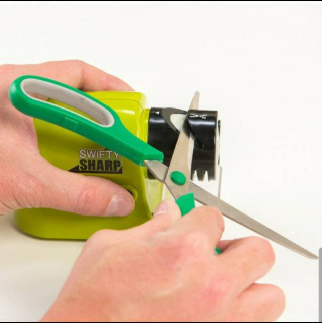 Asahan Pisau Otomatis / Swifty Sharp / Motorized Knife Sharpener / Pengasah Pisau Tumpul