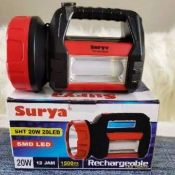 Senter LED SURYA SHT 22W 20Led (Senter Jarak Jauh ±1500M) 14 hours