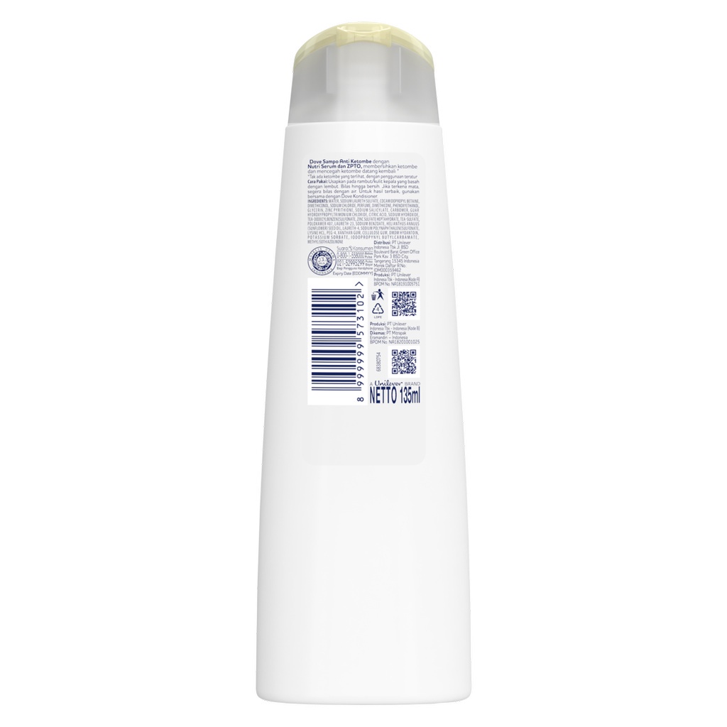 Dove Shampoo Nutritive Solutions Dandruff Care 135ml