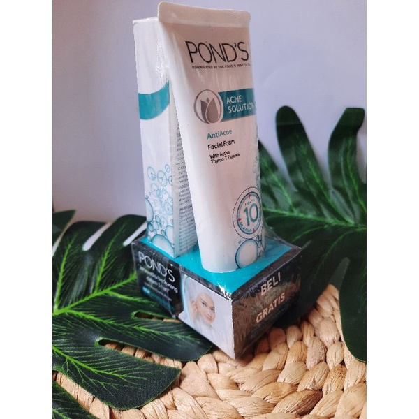 PONDS ACNE SOLUTION gel 20 gr FREE PONDS cream