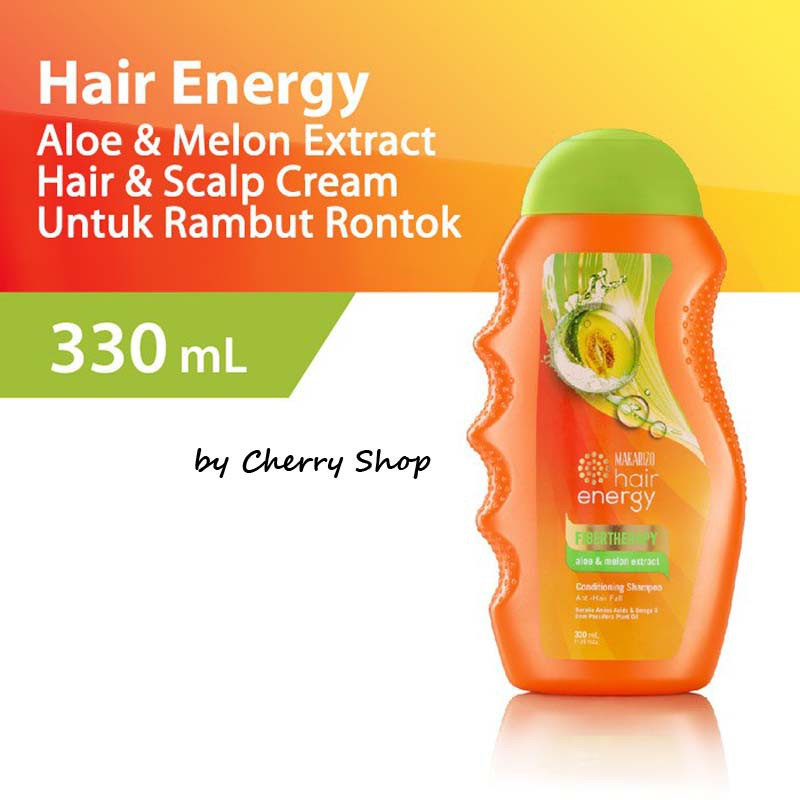 [170ML &amp; 330ML] MAKARIZO Hair Energy Conditioning Shampoo Botol Shampo Pembersih Rambut 2in1