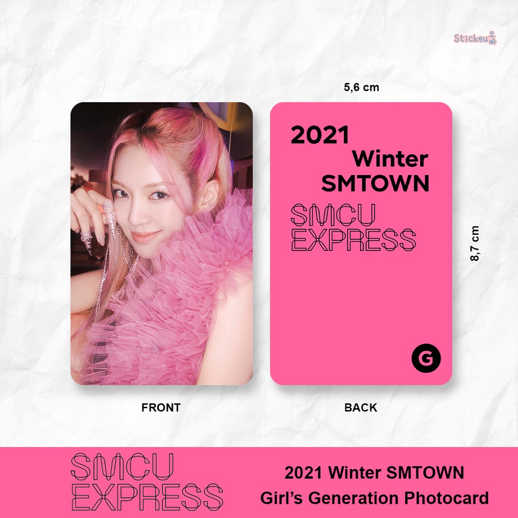Photocard Girls Generation SMCU Express
