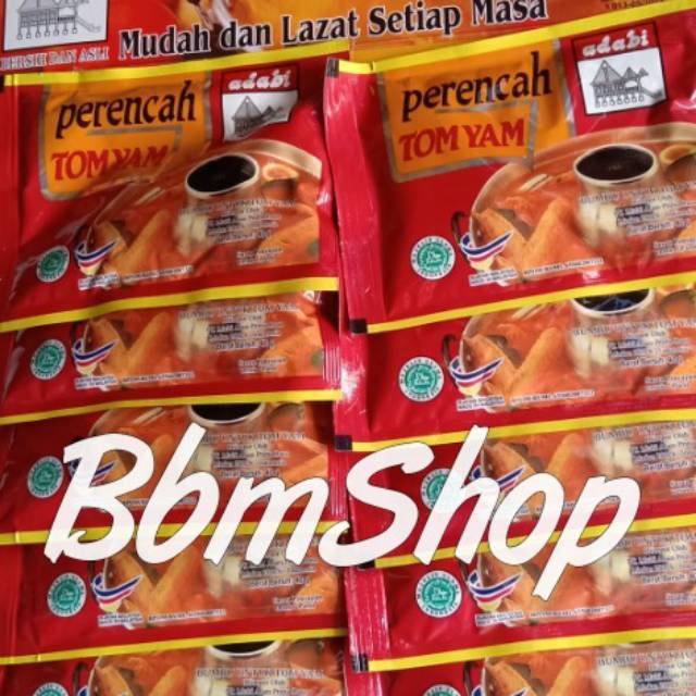 

Bumbu perencah tom yam bumbu untuk tom yam