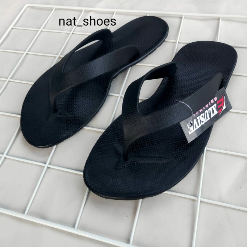 Sandal Jepit Cowo Full karet 38-39