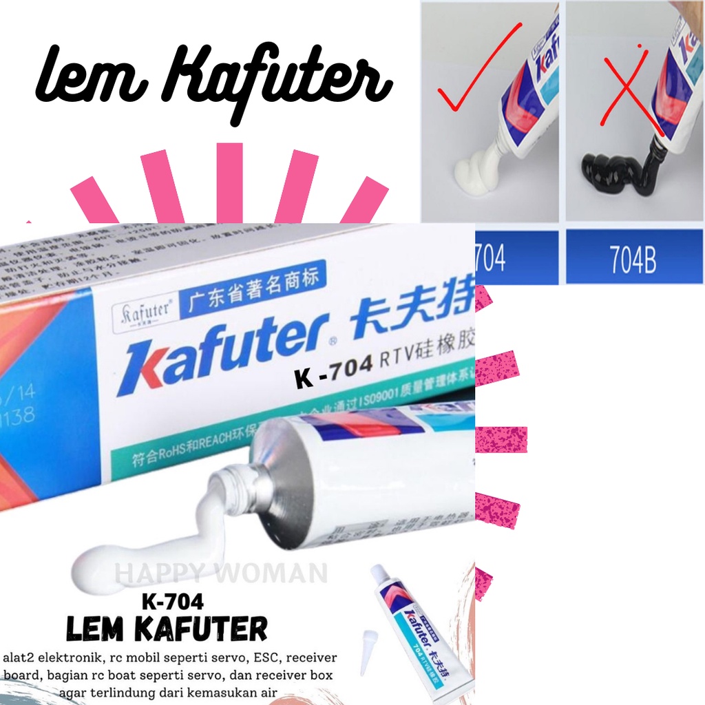 Lem Kafuter Silicone Electronic Sealant Waterproof ESC Rc Car Rc Boat Electronic Board Wltoys Xinleh