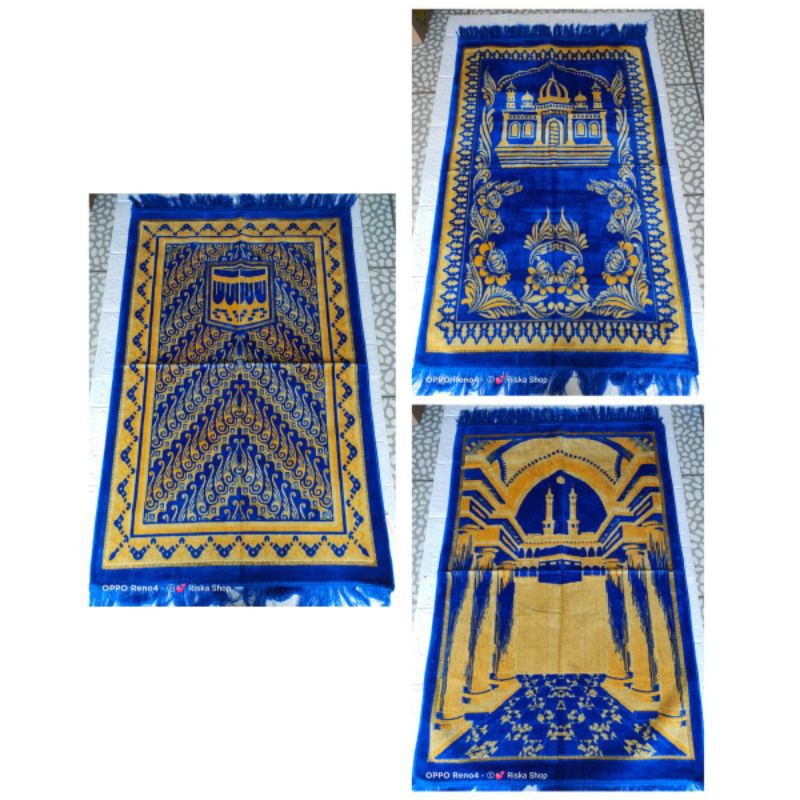 sajadah rumbai bulu halus