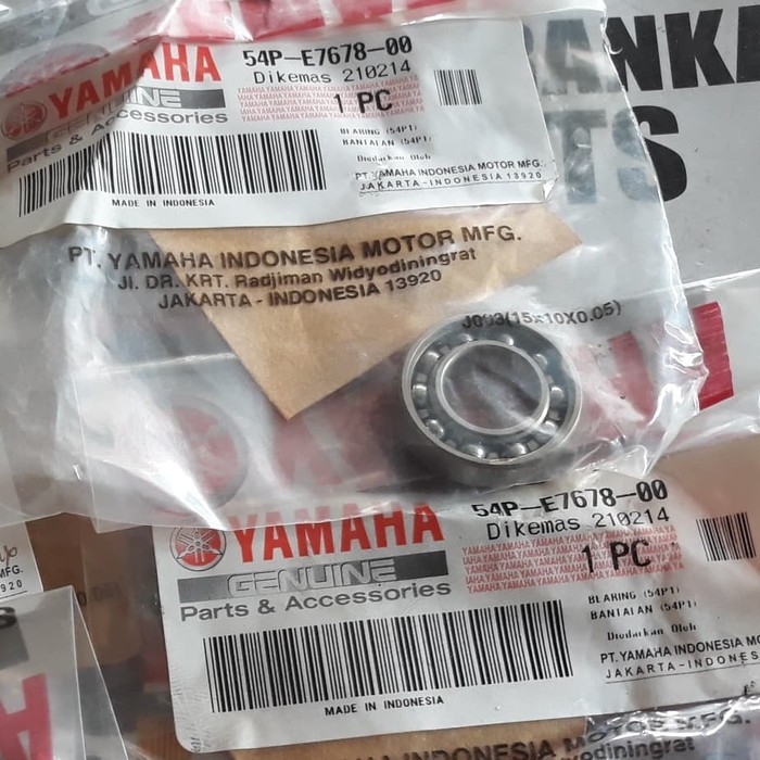 Bearing Laher Pully Cowo - Nouvo Mio Fino Soul J 54P-E7678-00