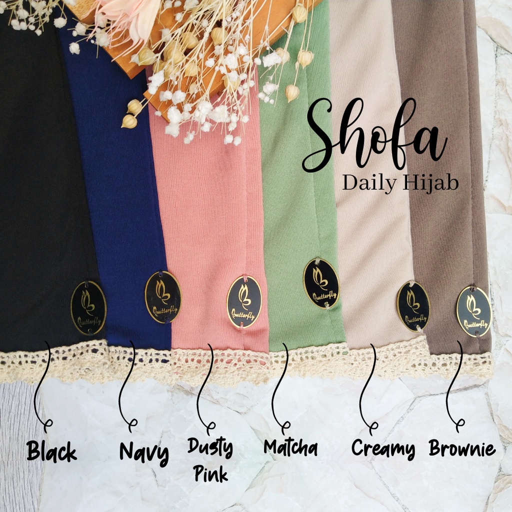 Hijab Anak Dailly Hijab Shofa Usia 1 - 3 Tahun