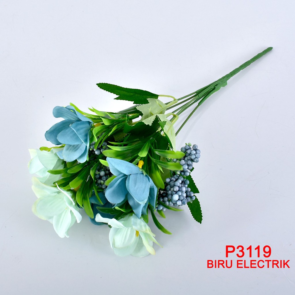 TIB  /COD  P3119 ( 1 KG BISA 37 PCS) BUNGA BUKET BUNGA ARTIFICIAL BUNGA DEKORASI RUMAH / PESTA-4