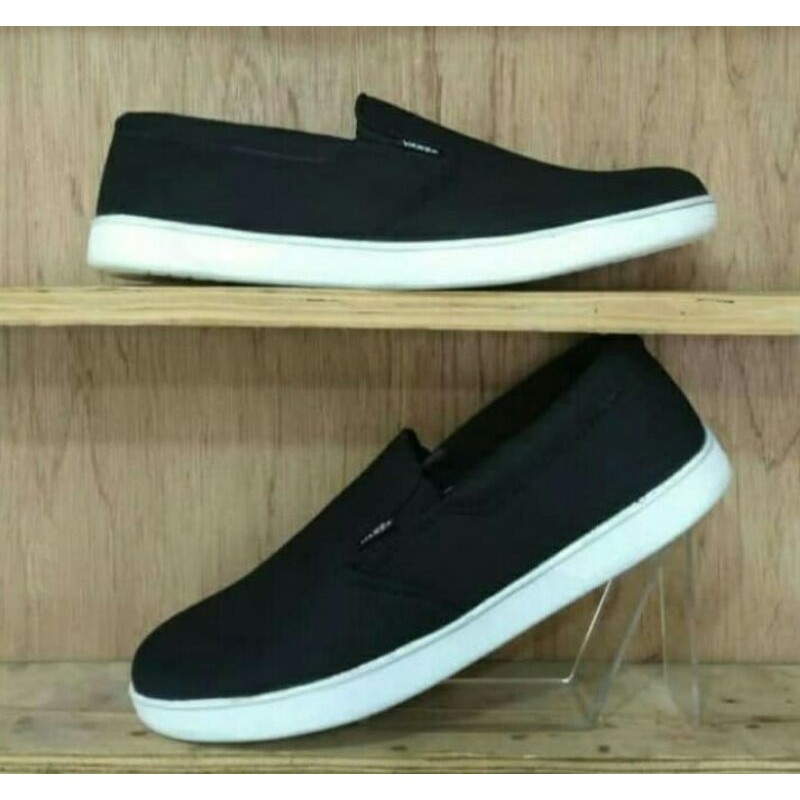 sepatu van's replika murah sepatu sekolah sepatu santai full-Black