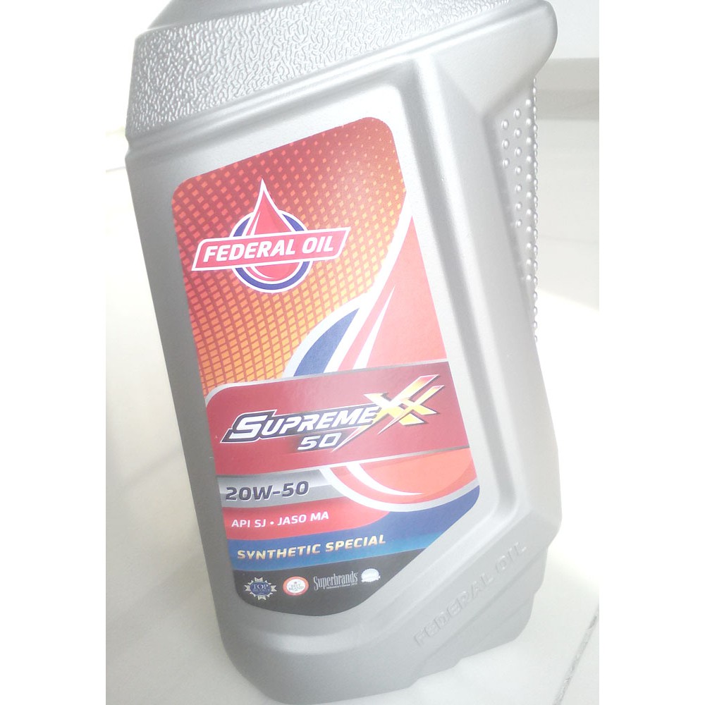 Oli Motor Federal Supreme XX 800 ml 20W-50
