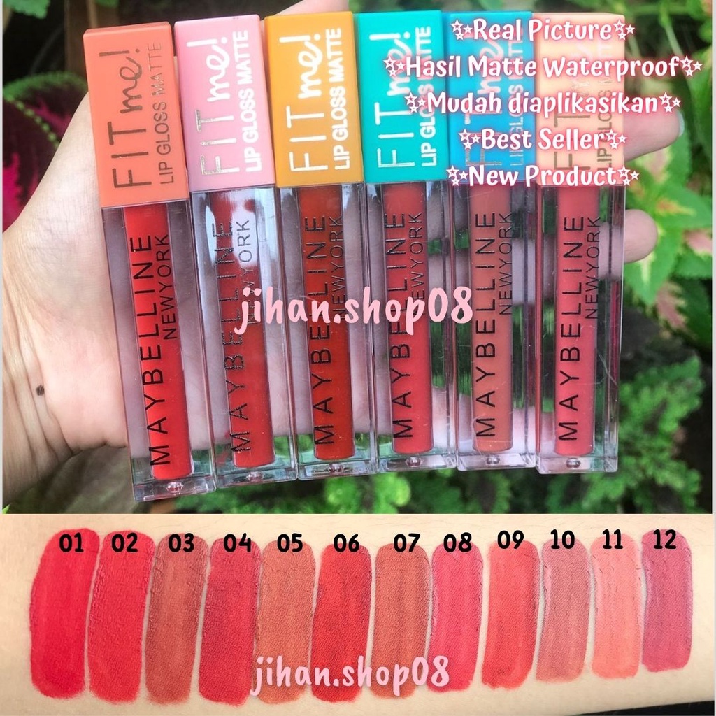Maybelline Fit Me Lip Gloss Matte / Lip Cream Maybelline / Lip Gloss Matte Maybelline / Lip Matte Ma