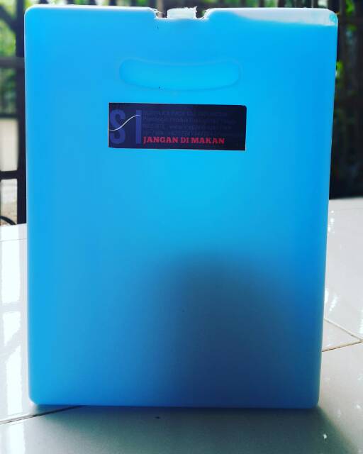 ice pack 22 x 30 cm ice gel blue besar jumbo  termurah dan berkualitas SEMI FINISH