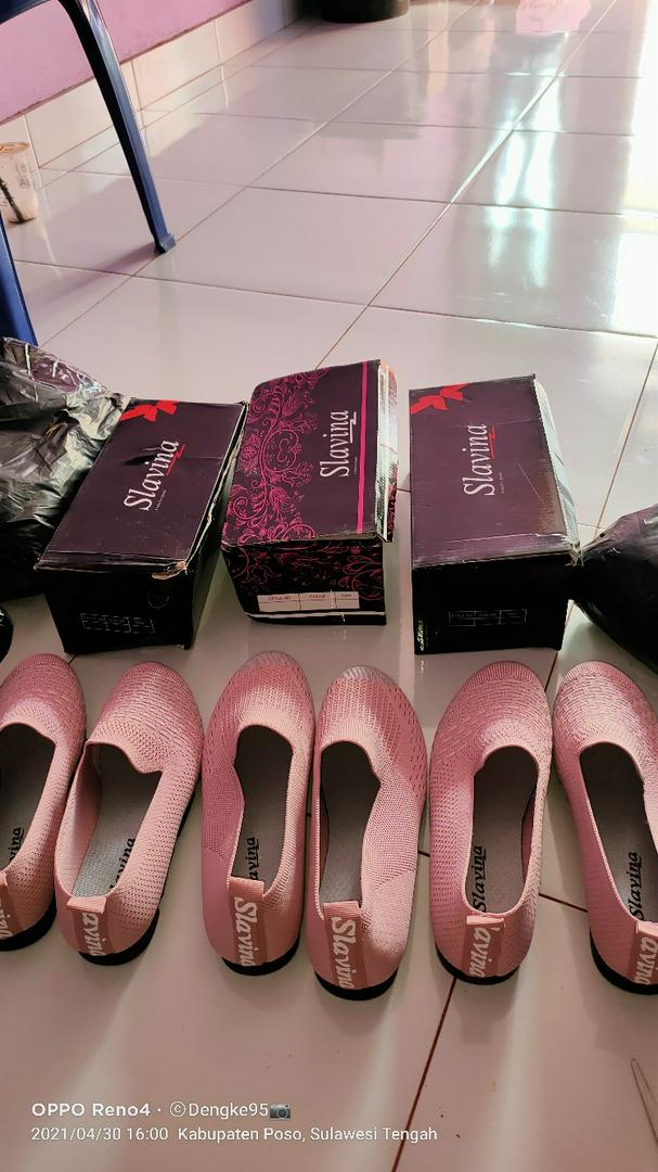 Sepatu Slavina Vellya Flyknit Tl121