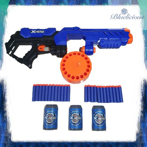 Nerf Elite - N-Strike - Pistol Mainan - Sniper - Rifle - Shotgun - AK - Gatling Gun