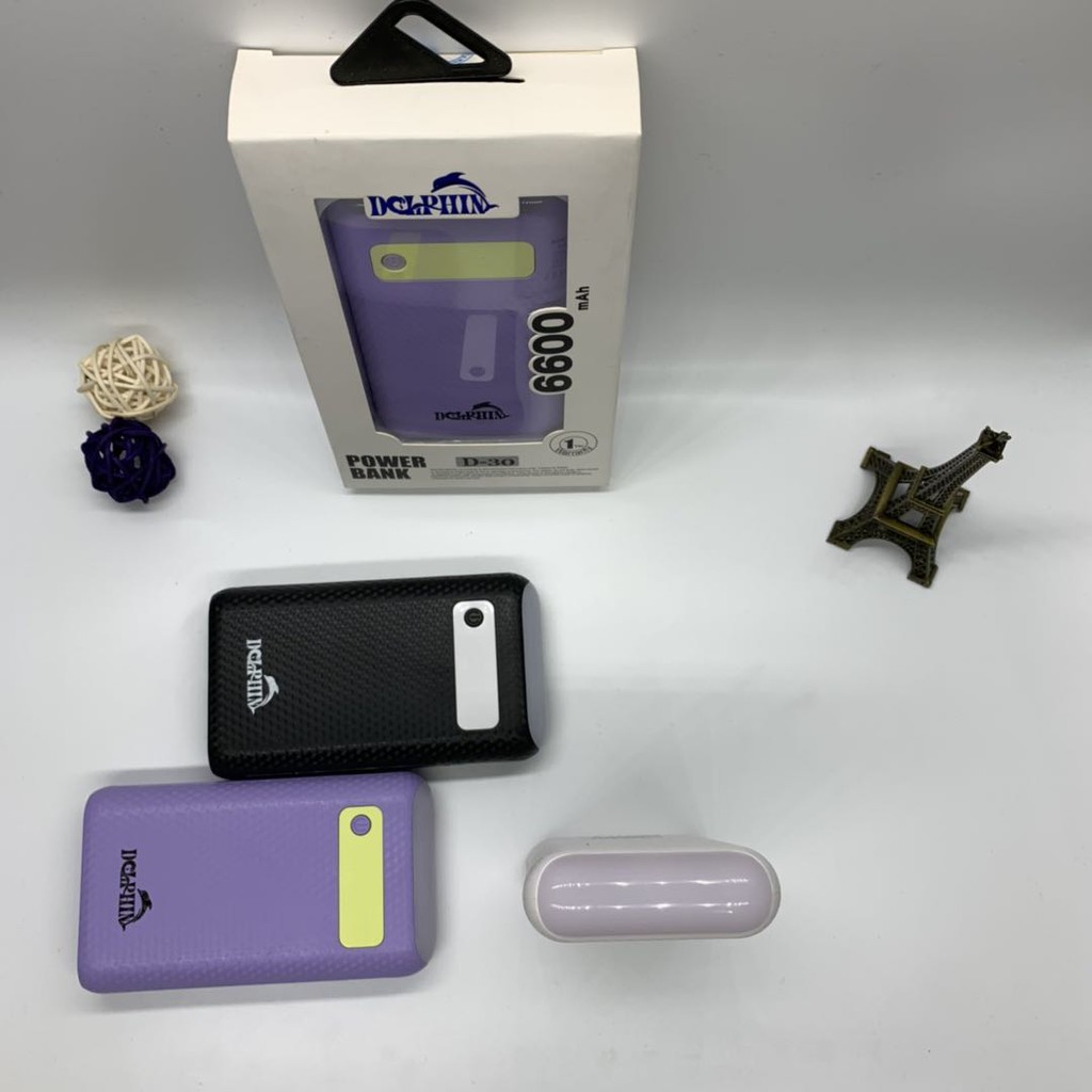 POWERBANK DOLPHIN D30 6600 MAH