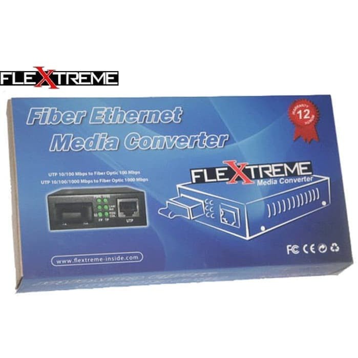 Flextreme FL-8110MA-11-2 Media Converter 10/100 Mbps to 100FX