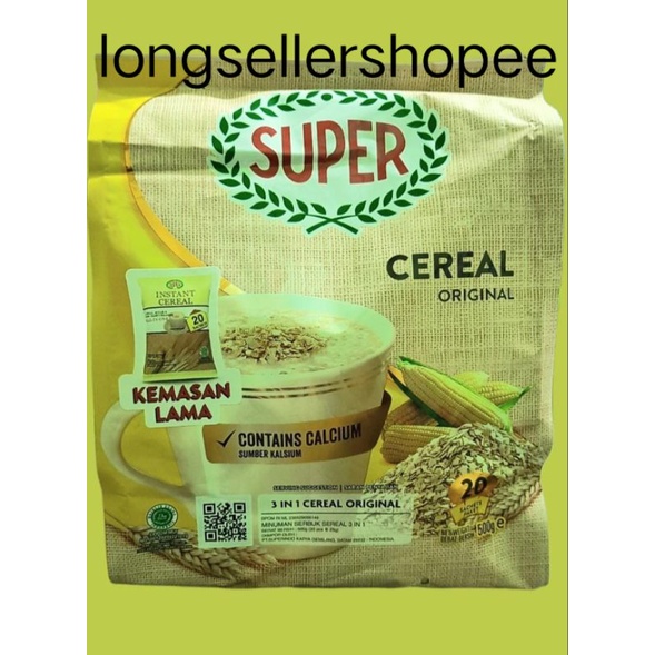 

SUPER INSTANT CEREAL ALL IN 1 ISI 20 SACHET