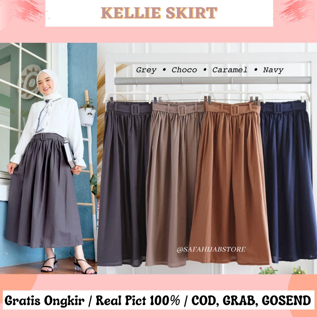 KELLIE SKIRT / ROK / ROK KERJA / ROK PESTA