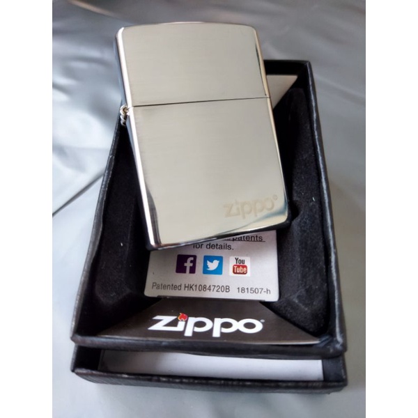 zippo dua denting chrome ice