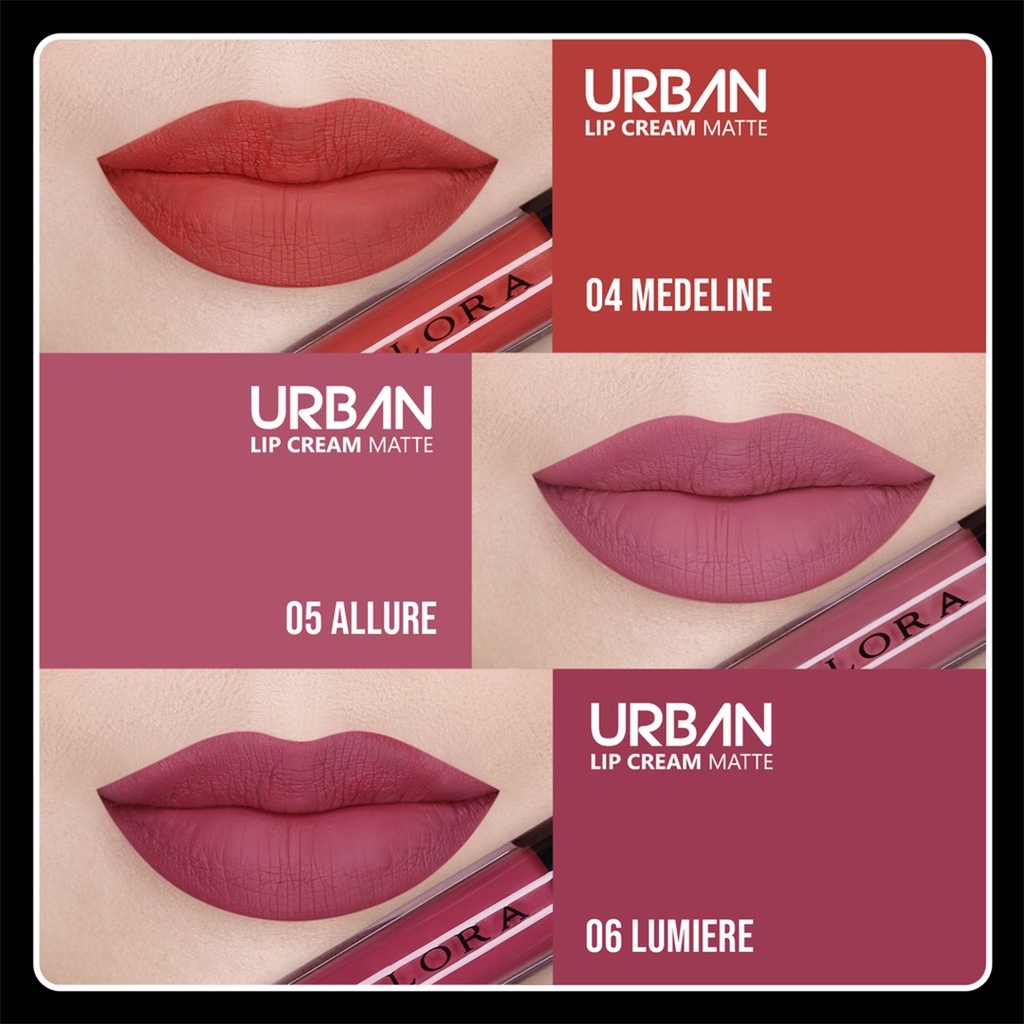 ❤ BELIA ❤ IMPLORA Urban Lip Cream Matte Velvet ( lipcream Lipstick Lipstik ) Image 6