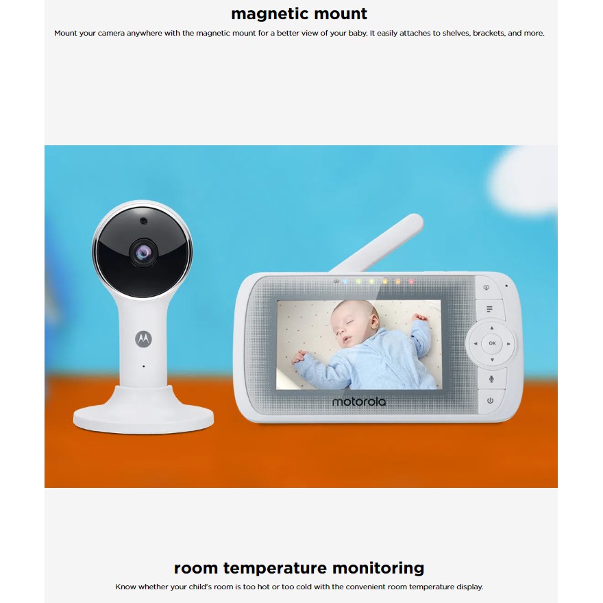 motorola baby monitor alarm
