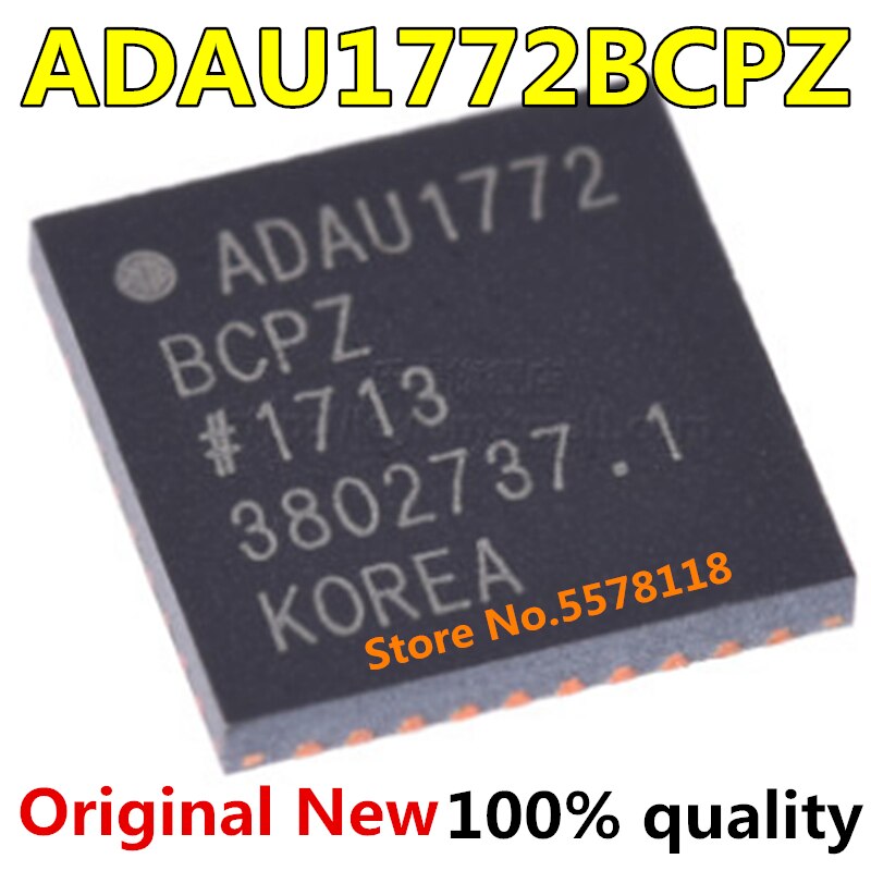 (Ready Stock) Tersedia 2PCS-10PCS) Ada Au1772 ADAU1772BCPZ LFCSP40 Chipset Di Toko