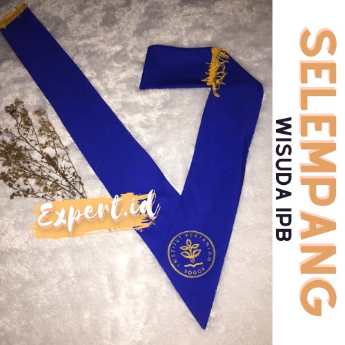 Sash-Selempang- Toga Ipb / Selempang Wisuda Ipb / Syal Wisuda Ipb / Sleber Wisuda Ipb -Selempang-