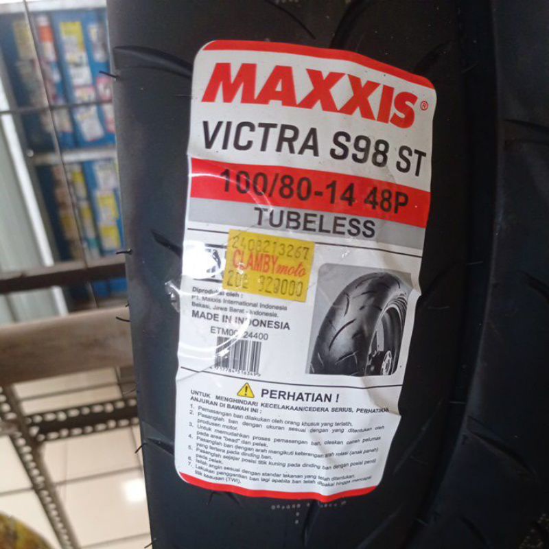 maxxis victra 100/80 ring14