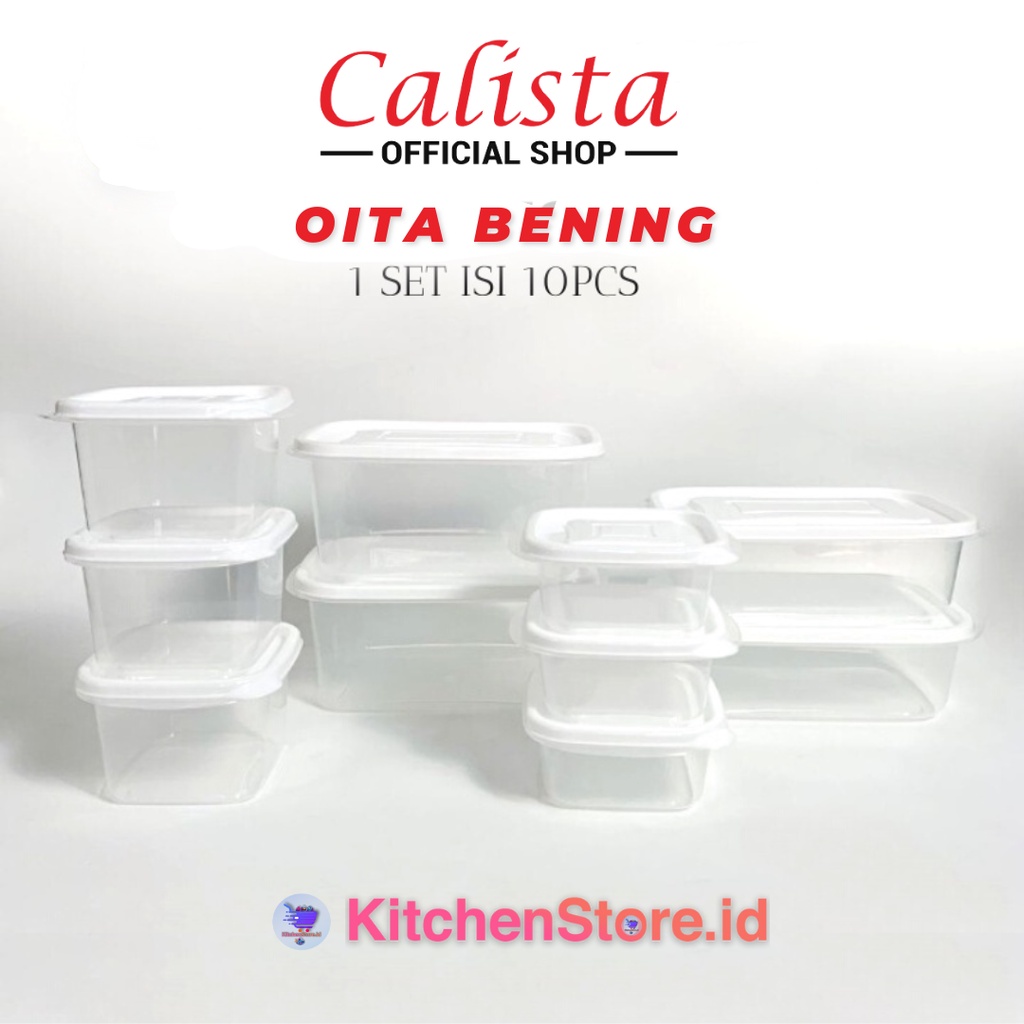 TOPLES PLASTIK BENING CALISTA RUMOI 12PCS TOPLES KULKAS TEMPAT KOTAK WADAH BOX PENYIMPANAN MAKANAN BUMBU DAPUR FOOD CONTAINER FOOD STORAGE LUNCH BOX SET TOPLES PLASTIK KULKAS SET