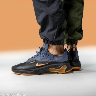 black and grey nike react